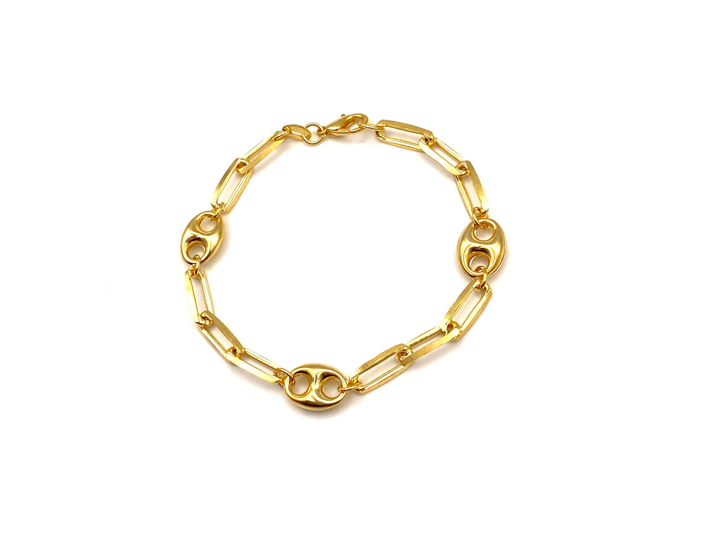 Paperclip mariner bracelet