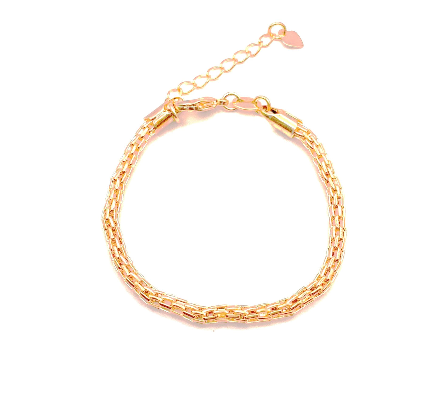 Link mesh bracelet