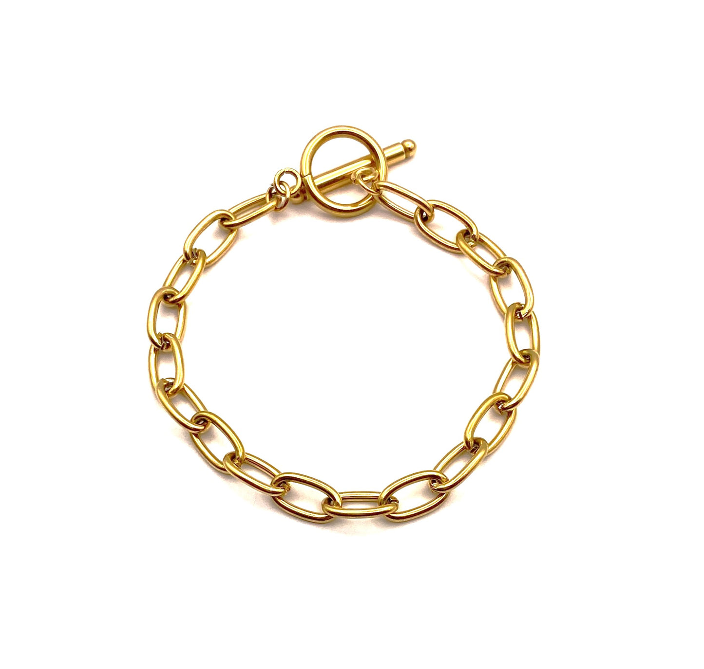 Paper clip bracelet