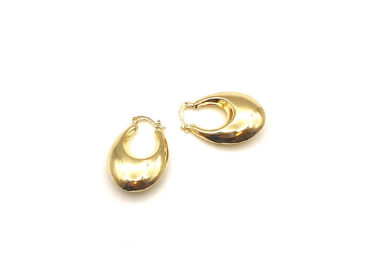Oval puff hoop