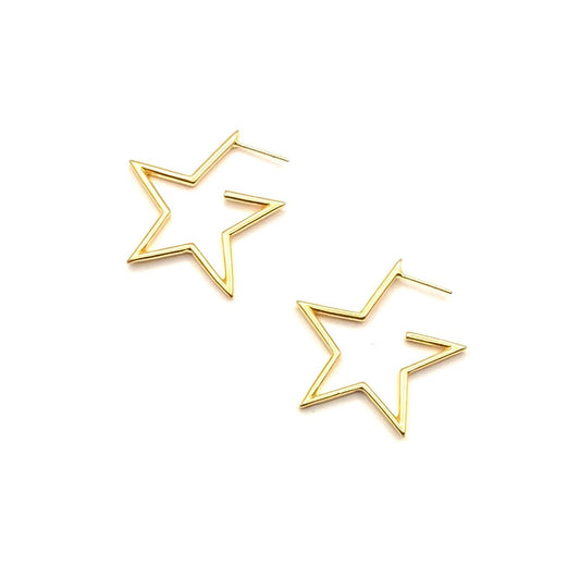 Open star hoop