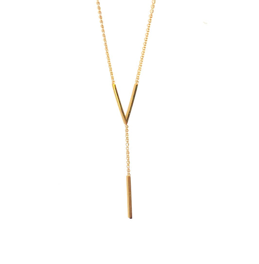 Letter & bar style Necklace
